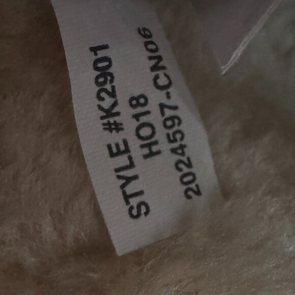 J.Crew Nordic Wedge Nubuck Faux Fur Lined Boots in Glazed Pecan Red Laces Size 9 - Picture 9 of 12